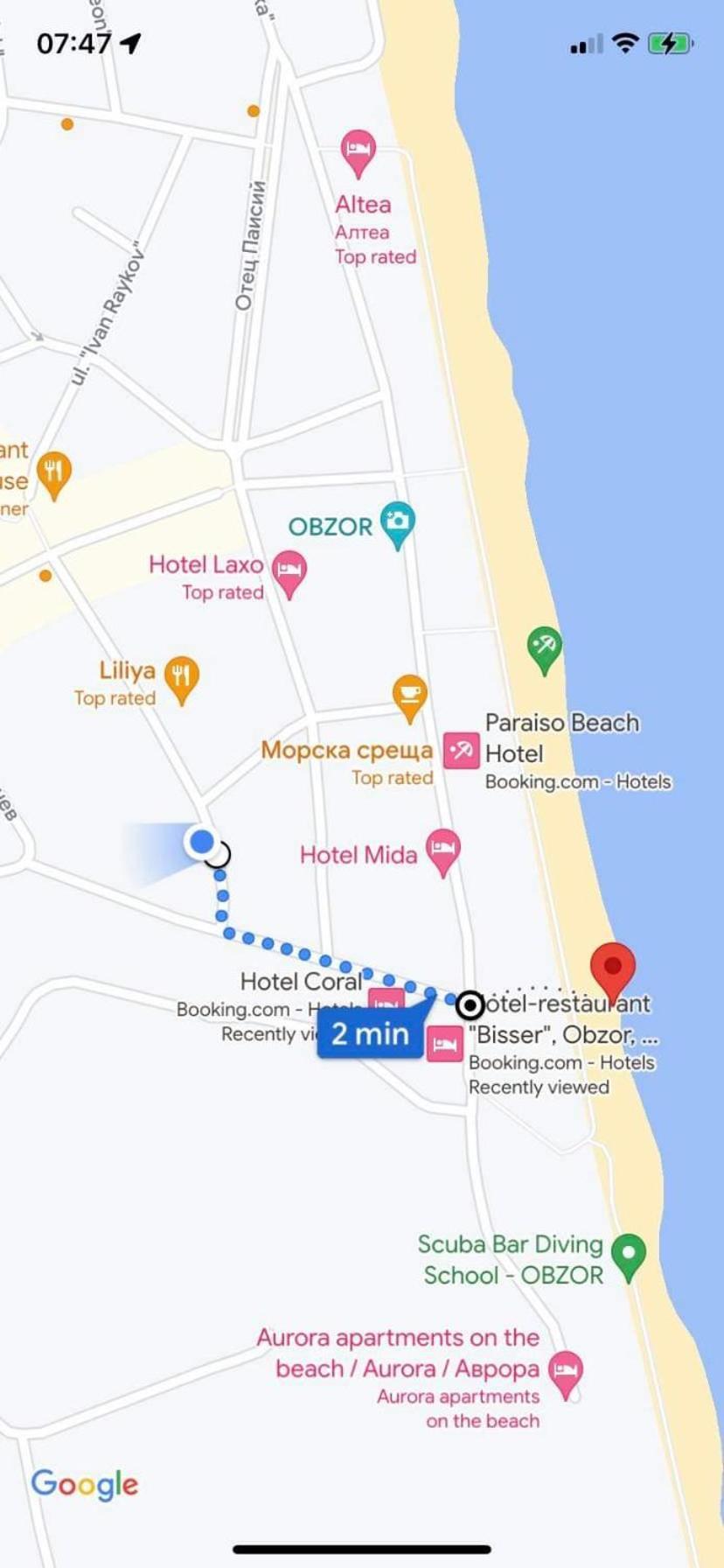 Apartments Yana Obzor Exterior photo